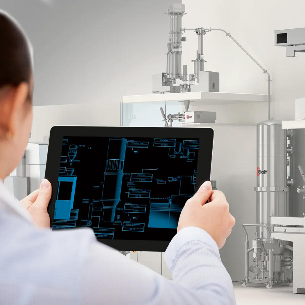 Pharma 4.0 and digitalization solutions by Glatt